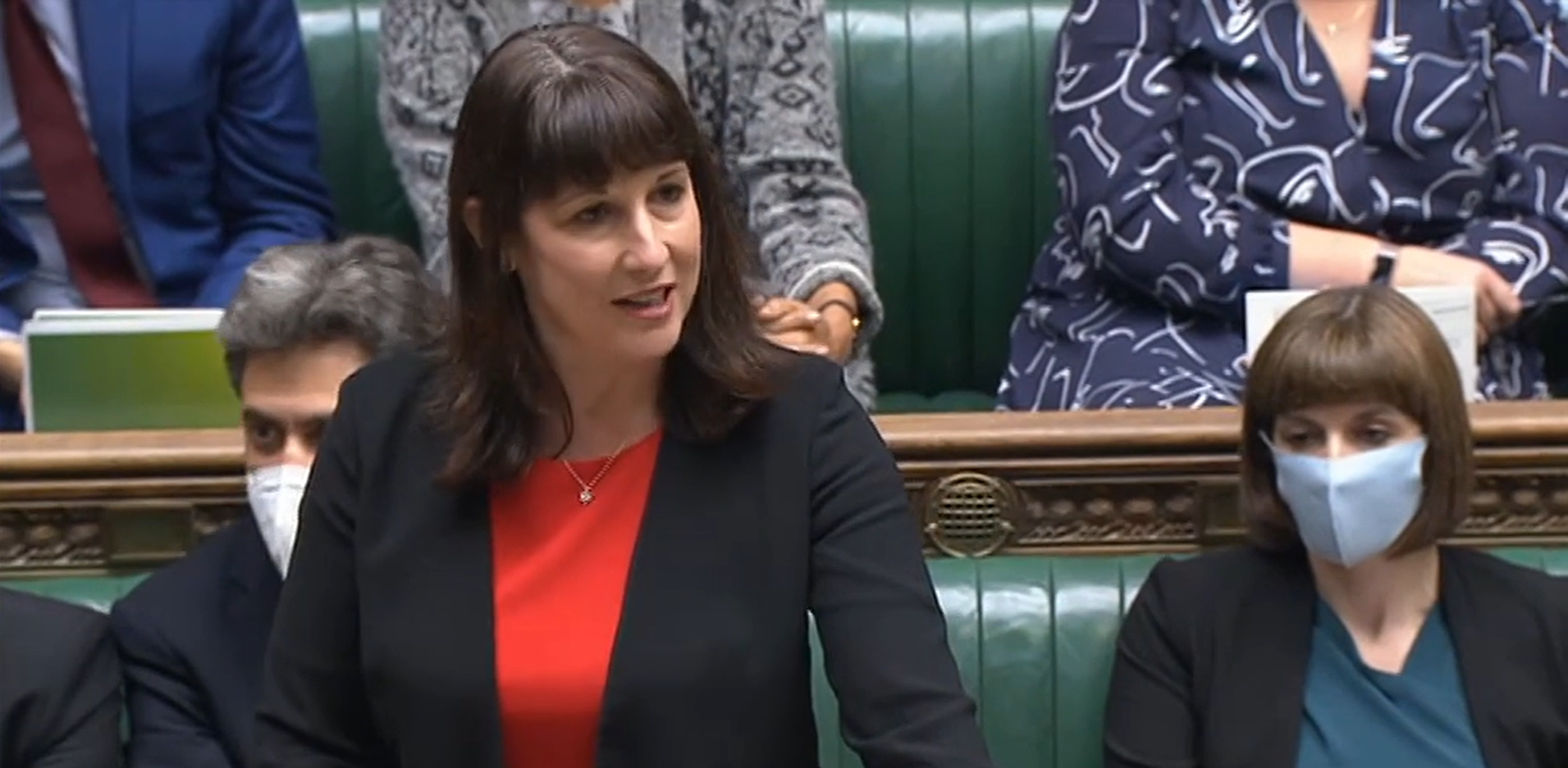 Rachel Reeves responding to the Autumn 21 budget