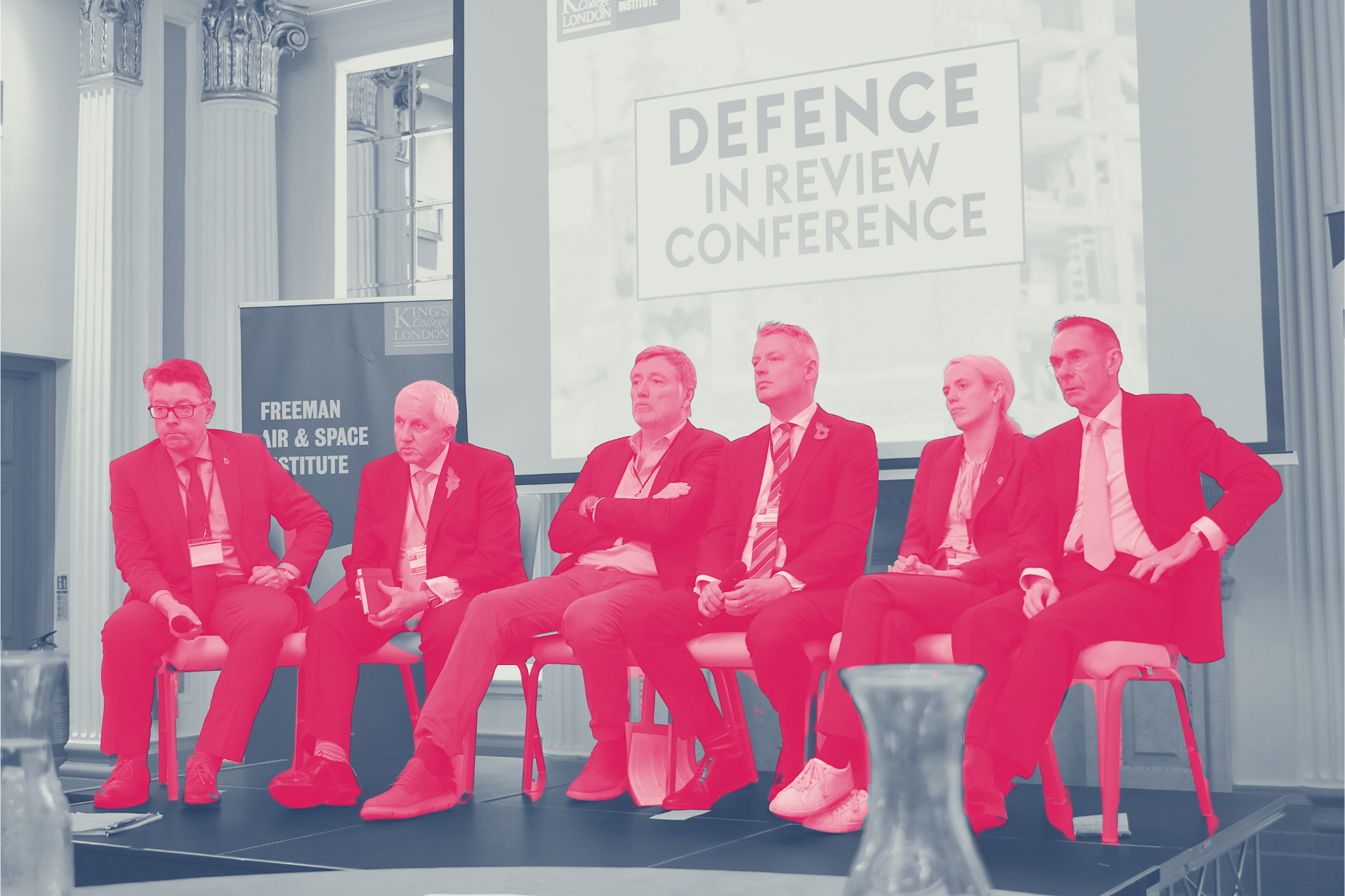 panel at the defence conference